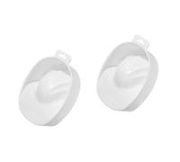 HAPINARY 2pezzi Ciotola Manicure Per Ammollo Unghie Strumento Per Rimozione Unghie Falsi e Cuticole Per e