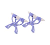 HAPINARY 2pezzi Clip Nasale per Modellare Naso Clip per Sollevamento Naso Correttore Ponte Nasale in Plastica Portatile Attrezzo per Bellezza