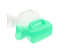 HAPINARY 2pezzi Contenitori Per Urina Portatili Per Donne Orinatoio Femminile Per Casa Ospedale Bottiglia Per Urina Da Viaggio Pratico Orinatoio Per Donne