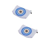 HAPINARY 2pezzi Evil Eye Per Organizer Portatile Per Make-up e Toiletries Per Design e