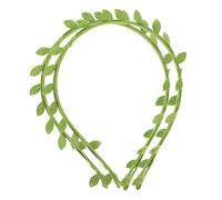 HAPINARY 2pezzi Fascia Per Capelli Da Ragazza Foglie Verdi Corona Di Foglie Accessorio Per Foto Accessori Per Capelli Per Matrimoni e Feste Di Compleanno