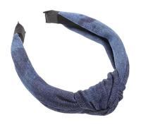 HAPINARY 2pezzi Fascia Per Denim Annodata Per Donne Accessorio Elegante Denim Per Occasioni Speciali e Uso Quotidiano Comoda e Resistente Design Chic
