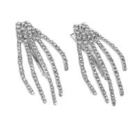 HAPINARY 2pezzi Fermagli Per Scheletro Con Strass Accessori Halloween Per Clip Fantasma Per Costume Decorazioni Per Feste e Occasioni Speciali