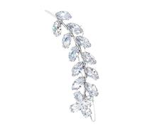 HAPINARY 2pezzi Fermaglio Per Elegante Con Zirconi Accessorio Moda Per Donne e Ragazze Per Cerimonie e Uso Quotidiano Design Senza Segni Sui Facile Da Abbinare Qualsiasi Outfit