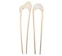 HAPINARY 2pezzi Forcine Forma Di u in Metallo Per Capelli Francesi Per Chignon Accessori Eleganti Stile Vintage