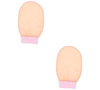 HAPINARY 2pezzi Guanto Esfoliante Da Bagno Microfibra Scrubber Per Doccia Per Donne Panno Morbido e Setoso Per Pulizia Profonda e Comfort Durante Bagno Per Uso Quotidiano