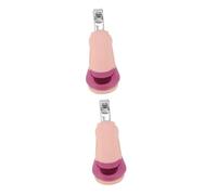 HAPINARY 2pezzi Kit Di Unghie Per Ragazzo Ragazza Set Di Manicure Portatile Inossidabile e Forbicine e Tagliaunghie Sicuri Per Ragazzo Ragazza e Ragazzo Ragazza Colore Rosa