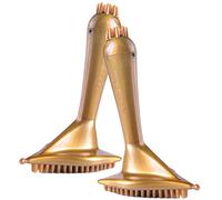 HAPINARY 2pezzi Massaggiatore Manuale Per Corpo Spazzola Ergonomica Per Massaggio Punto Di Pressione Strumento Portatile Per Rilassare Muscoli Di Schiena Gambe e Collo