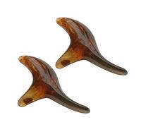 HAPINARY 2pezzi Massaggiatore Manuale Per Punto Di Pressione Resina e Cera Api Per Massaggio Del Corpo Design Ergonomico Per Spalle Collo e Schiena Adatto Tutti Tipi