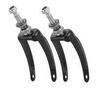 HAPINARY 2pezzi Parti Ricambio Per Rotelle Supporto Freno Mano Cuscinetto Forcella Ruota Anteriore Compatibile Varietà Modelli Sedie Rotelle