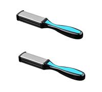HAPINARY 2pezzi Pedicure Scrubber Inossidabile Per Rimuovere e Morta Rasp Casuali Per Esfoliare La
