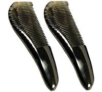 HAPINARY 2pezzi Pettine in Corno Di Bue Pettine Denti Portatile Per Massaggi Del Capelluto Per Donna Strumento Per Parrucchieri