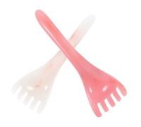 HAPINARY 2pezzi Pettine Massaggiante in Resina Pettine Per Massaggio Del Capelluto Stimola Circolazione Allevia Di Testa Per Testa