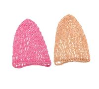 HAPINARY 2pezzi Rete Per All Uncinetto Copricapo Per Dei Accessori Per Salone e Notte Elasticizzato