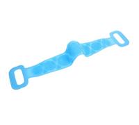 HAPINARY 2pezzi Scrubber Per Doccia Silicone Bifacciale Massaggiante Blu Esfoliante e Massaggiante Per