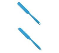 HAPINARY 2pezzi Spatola Multifunzionale Silicone Per Colorazione e Trattamenti Strumento Per Applicazione e Raschietto Per Blu