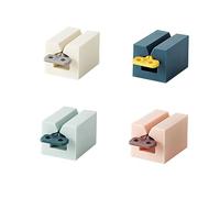 HAPINARY 2pezzi Spremi Tubetti di Plastica Manuale per Dentifricio e Altri Prodotti in Tubetto Facil Usare Riporre Dimensioni Compatte Colore Casuale