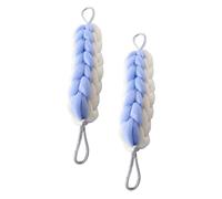 HAPINARY 2pezzi Striscia Esfoliante Per Bagno e Doccia Per Schiena e Corpo Per Donne e Uomini Per Massaggiare e Pulire Aree Difficili Da Raggiungere Promuove Circolazione e Elasticità