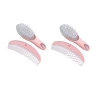HAPINARY 2sets e Pettine Per Setole Morbide Kit Per Rosa Promuove La Del Cerebrale Facile e Maneggiare