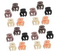 HAPINARY 2sets Fermagli Per Piccole Ragazze Di Clip Granchio Colorate e Pratiche Per Spessi Accessori Alla Moda Per Bambine Design Sicuro e Comodo Per Utilizzo Quotidiano