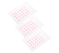 HAPINARY 3 Fogli per l'acne chiazza di brufolo etichetta macchie di brufoli Cerotti per brufoli blackhead removal adesivi invisibile per brufoli rimozione dell'adesivo rosa