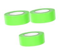 HAPINARY 3 Nastro Segnaletico Fluorescente Non Adesivo per Outdoor Delimitazione Aree e Marcatura Resistente e Visibile per e
