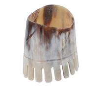 HAPINARY 3 Pettini Per A Denti Larghi Per Donna Pettine A Corno Massaggio Del Cuoio Capelluto Spazzola Per Portatile Per Donna Colore Casuale