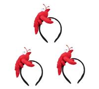 HAPINARY 3 Pezzi Di Fascia Per A Forma Di Animale Per Ragazzi E Ragazze Cappello Da Granchio Fascia Per A Forma Di Aragosta Per Bambini Copricapo Divertente