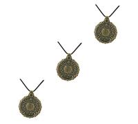 HAPINARY 3 Pezzi Di Gadget In Ottone Da Appendere Come Ornamento, Di Compleanno, Collana Pendente Pendente In Ottone, Pendente A Otto Diagrammi, Pendente In Ottone Da Appendere, Pendente