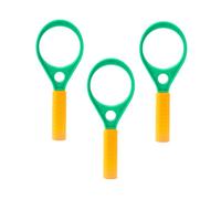 HAPINARY 3 pezzi Lenti d Ingrandimento Portatili per Occhiali Ingranditori Leggeri e Pratici per Esplorazione e Studio per Gioielli Lettura e Attività Educative