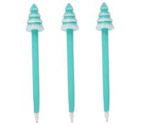 HAPINARY 3 Pezzi Penne Gel Albero di Natale in Design Ergonomico e Fluido per Journaling Scuola e Ufficio Regalo Festivo per Studenti e Donne