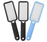 HAPINARY 3 Pz accessori per piedi maschera per i piedi dispositivo di rimozione per i piedi dispositivo di rimozione della mano piedini pedicure attrezzi rimozione della pelle morta Black