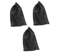 HAPINARY 3 Pz borsa di canna borsa per il trasporto del bastoncino da passeggio piegare il da passeggio all'aperto robusto organizzatore comodo organizzatore tessuto di nylon Black