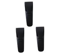 HAPINARY 3 Pz custodia del rasoio contenitori per lucidalabbra porta busta Custodia protettiva per rasoio custodia da viaggio per rasoio custodia per rasoio in silicone Black