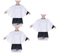 HAPINARY 3 Pz Mantello Da Barbiere Da Salone Abito Da Parrucchiere Taglio Di Mantello Per Lo Styling Del Salone Mantella a Scialle Per Mantella Per Tagliare i Bianca