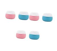 HAPINARY 3 Set Da 20 Ml Di Flaconi Per Crema Da Viaggio Portatili Contenitori in Silicone A Prova Di Perdite Per Creme Cosmetiche Riutilizzabili E Leggeri 2 Pezzi*3