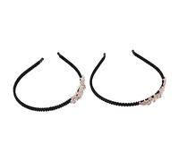 HAPINARY 3 Set Di Cerchietti Con Strass Per Donna Cerchietti Per Da Sposa Copricapo Alla Moda Cerchietti Con Design Floreale Cerchietti Con Strass Per Festa 2 Pezzi*3