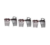 HAPINARY 3 Set Di Pettini Per A Coda Di Cavallo Accessori Per A Coda Di Cavallo Per Donne Pettine Per Fontana Copricapo Inserto Pettine 4 Pezzi * 3