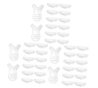 HAPINARY 3 Set Di Piegaciglia Per Permanente Strumento Per Il Trucco Semicircolare Per Il Sollevamento Delle Ciglia Naturali Cuscinetti in Silicone Per Ciglia (12 Pezzi * 3)