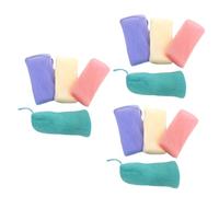 HAPINARY 3 Set Di Portasapone Da Cucina Portatile Per Viso Esfoliante Colorato Contenitore Per Sapone Schiumogeno 4 Pezzi*3