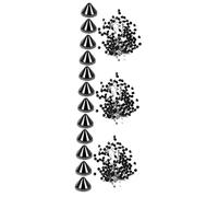 HAPINARY 3 Set di Rivetti per Abbigliamento Rivetti in Plastica Kit di Fibbie per Rivetti Accessori 100 Pezzi*3