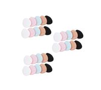 HAPINARY 3 Set Mini Comodi Pennelli Da Trucco Per Donne A Forma Di Viso Per Cosmetici 12 Pezzi * 3