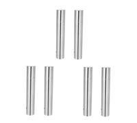 HAPINARY 3 Set Tubo Certificati Acciaio Inossidabile Diametro Portatile Per Documenti Diploma E Certificati Custodia Scorrimento Robusta E Compatta Per 2 Pezzi*3