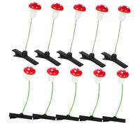 HAPINARY 30 Pezzi Fermagli Per Chioma Forma Fungo Piccole Forcine Carine Fermagli Bambine Accessori Chioma