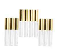 HAPINARY 30 Pz Tubo Lucidalabbra Alla Moda Tubo Del Balsamo Per Le Labbra Kit Per Lucidalabbra Bottiglie Vuote Di Lucidalabbra Contenitore Ricaricabile Per Lucidalabbra Tubo Labiale Golden