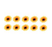 HAPINARY 30pezzi Clip Per Forma Di Girasole Fermagli Eleganti Per Donne e Ragazze Accessori Per Occasioni Speciali e Uso Quotidiano