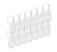 HAPINARY 30pezzi Flaconi Comprimibili Vuoti Punta Fine Piccoli Contenitori per Colla Olio Vernice e Artigianato