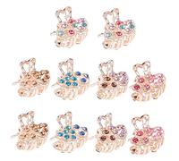 HAPINARY 30pezzi Mini Fermagli Per Clip Per Acconciature Per Chignon e Acconciature Colori Variati