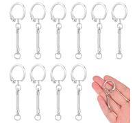 HAPINARY 30pezzi Portachiavi Di Chiusura Design Caratteristico Come Ciondolo Per Borse o Da Te