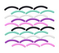 HAPINARY 30pezzi Ricariche Per Piegaciglia Da Pz Cuscinetti in Silicone Per Piegaciglia Ricariche Di Ricambio Per Strumento